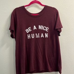 Sub_Urban Riot - Be A Nice Human - vintage style tee shirt